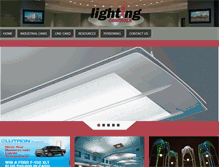 Tablet Screenshot of e-lightingcontrols.com